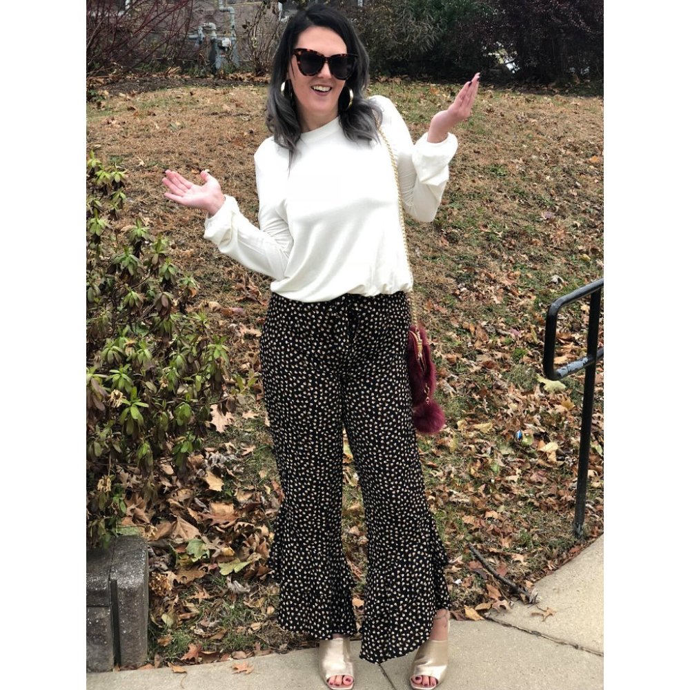 FLOWY‎ FLORAL PANTS